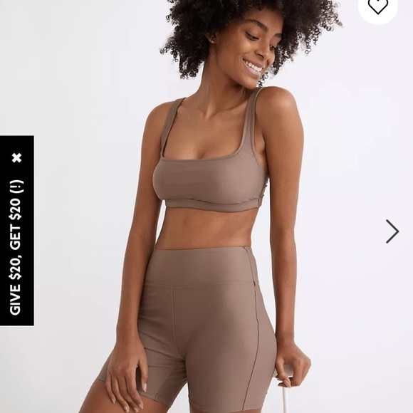 Nwt madewell tan bikini top - Picture 2 of 6